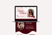 Cherry UGC Portfolio Template Canva, a Landing Page Template by Business Chic (Thumbnail 5 of 5)