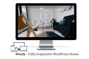 Woody - Minimal portfolio WP theme