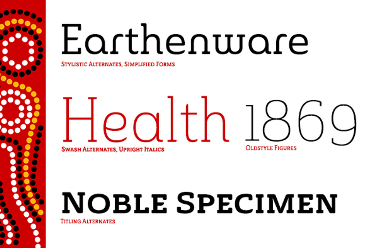 Ainslie Slab, a Slab Serif Font by insigne (Photo 3 of 4)