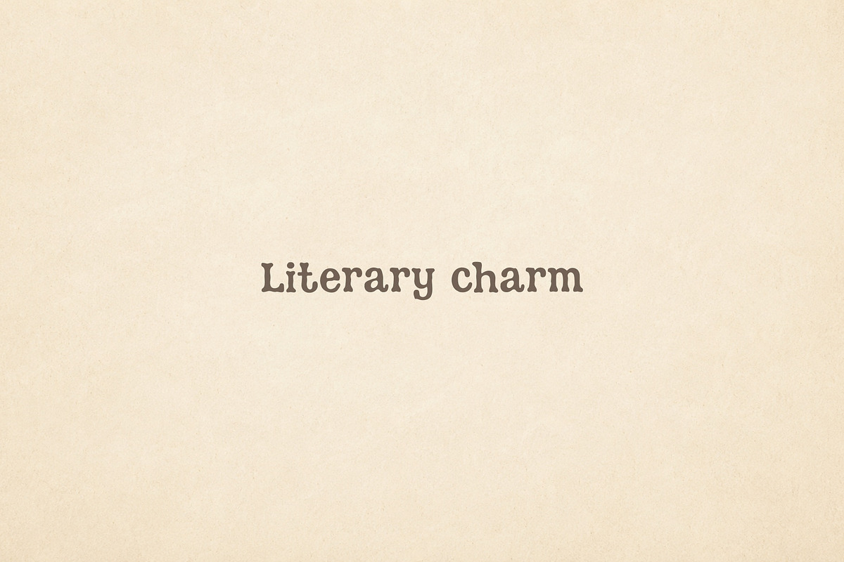 Booklore Font, a Serif Font by Graphic Spirit (Photo 3 of 8)