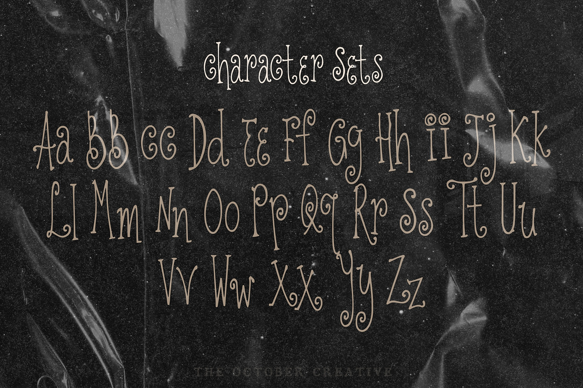 Drinks With Delphine Girly Display, a Handwritten Font by The October Creative (Photo 3 of 8)