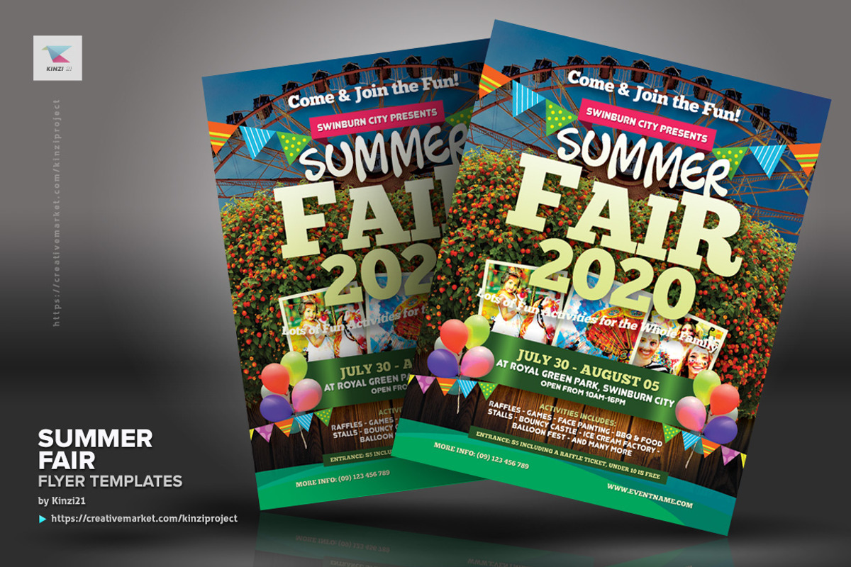 Image 9 for Summer Fair Flyer Template