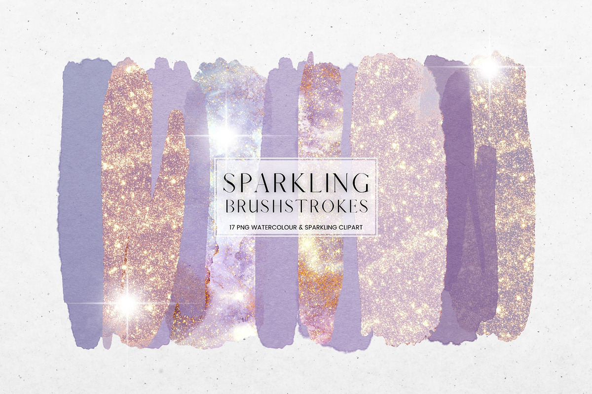 Purple Sparkling and Watercolour, an Illustration by Pixafied (Photo 1 of 4)