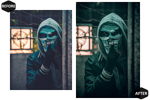 12 Cinematic Halloween Photoshop