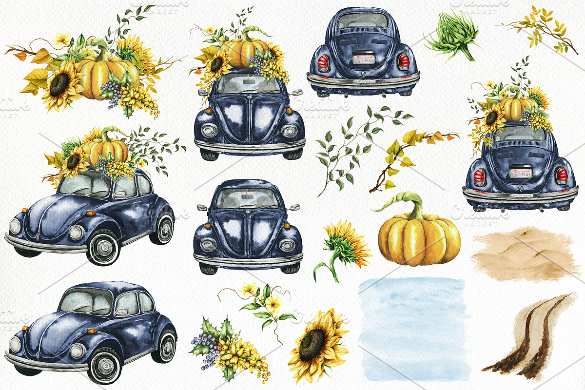Pumpkin Coccinelle Illustration, an Illustration by DioFlow (Photo 2 of 2)