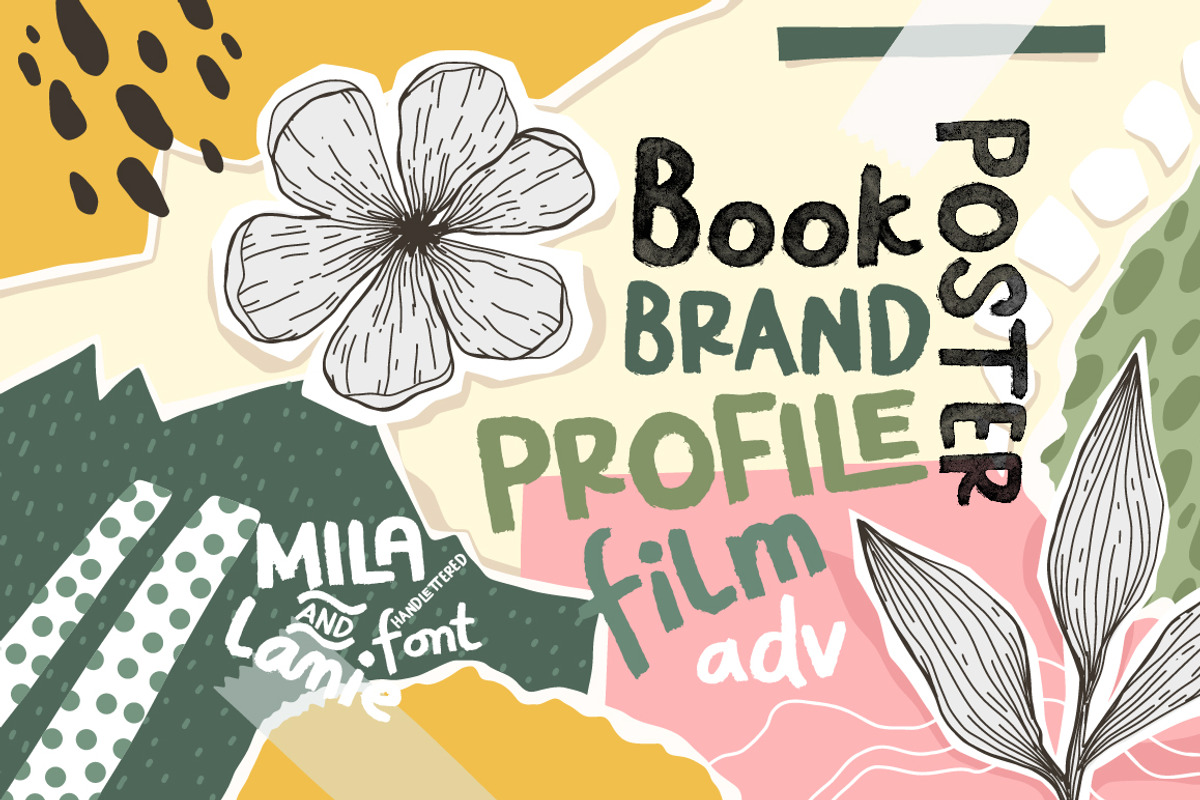 Mila and Lanie - Handlettered, a Handwritten Font by Olexstudio (Photo 6 of 7)