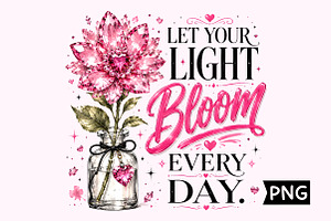 Let Your Light Bloom Every Day, an Empty State Illustration by Creative Art