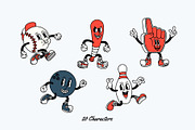 Sporty Squad Cartoon Characters, an Illustration by The Isian (Thumbnail 4 of 11)