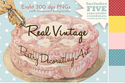 Vintage Pastry Decorating Art, an Object Graphic by Vine Hill Mercantile Co. (Thumbnail 1 of 2)