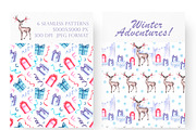 Winter adventures watercolor set., a Seasonal Illustration by SabinaWatercolorArt (Thumbnail 6 of 17)