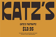 Queso – Quirky Retro Display Font, a Sans Serif Font by Studio Aurora (Thumbnail 6 of 8)