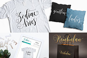 Sadhira Script, a Script Font by Barland Design (Thumbnail 7 of 13)