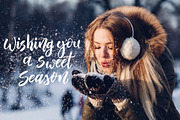 Winter Collection-Lettering+Clipart, a Decorative Illustration by Astarte_design (Thumbnail 7 of 12)