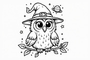Halloween Illustration Coloring bund, an Illustration by Artivon (Thumbnail 15 of 26)