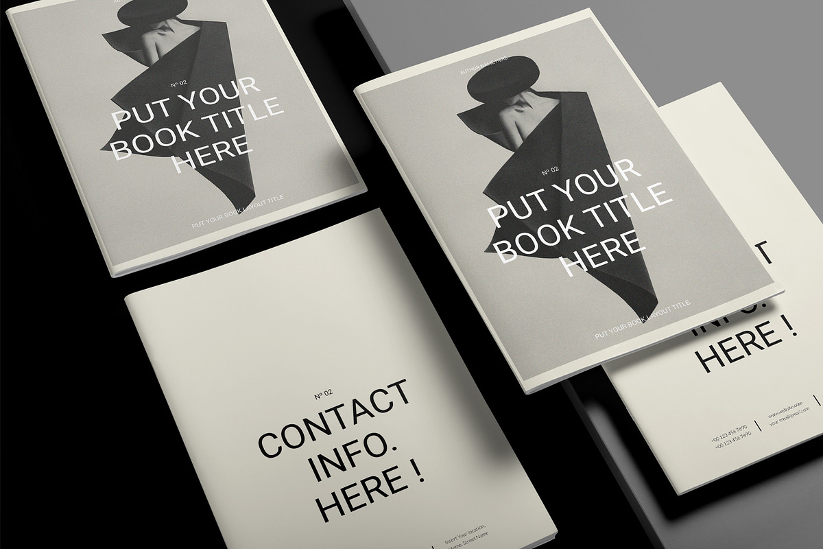 Book Title Layout Design Template, a Magazine Template by DesignCrest (Photo 11 of 13)