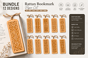 Rattan Bookmark Paper Cut, an Object Graphic by OTVEY DESIGN (Thumbnail 1 of 13)