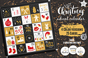 Christmas Advent Calendar v2, a Decorative Illustration by Lemon Workshop (Thumbnail 1 of 5)
