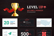 LevelUp — Business Proposal Template, a Presentation Template by designmarket24 (Thumbnail 1 of 3)