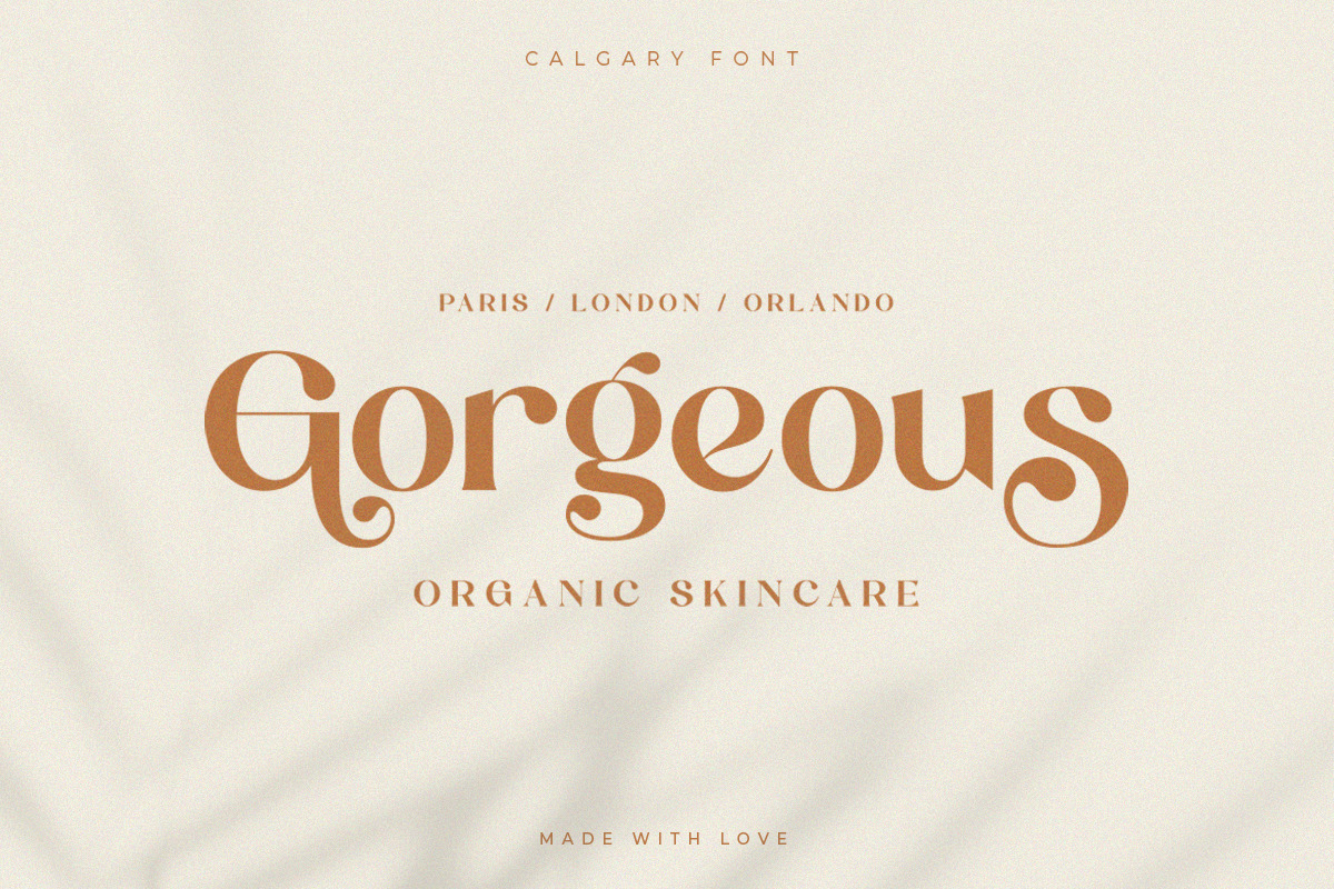 Calgary | New Stylish Serif Font, a Serif Font by Pentagonistudio (Photo 4 of 20)