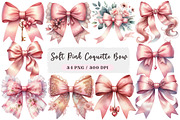 Soft Pink Watercolor Coquette Bow, an Illustration by DreamArtGraphic (Thumbnail 1 of 4)