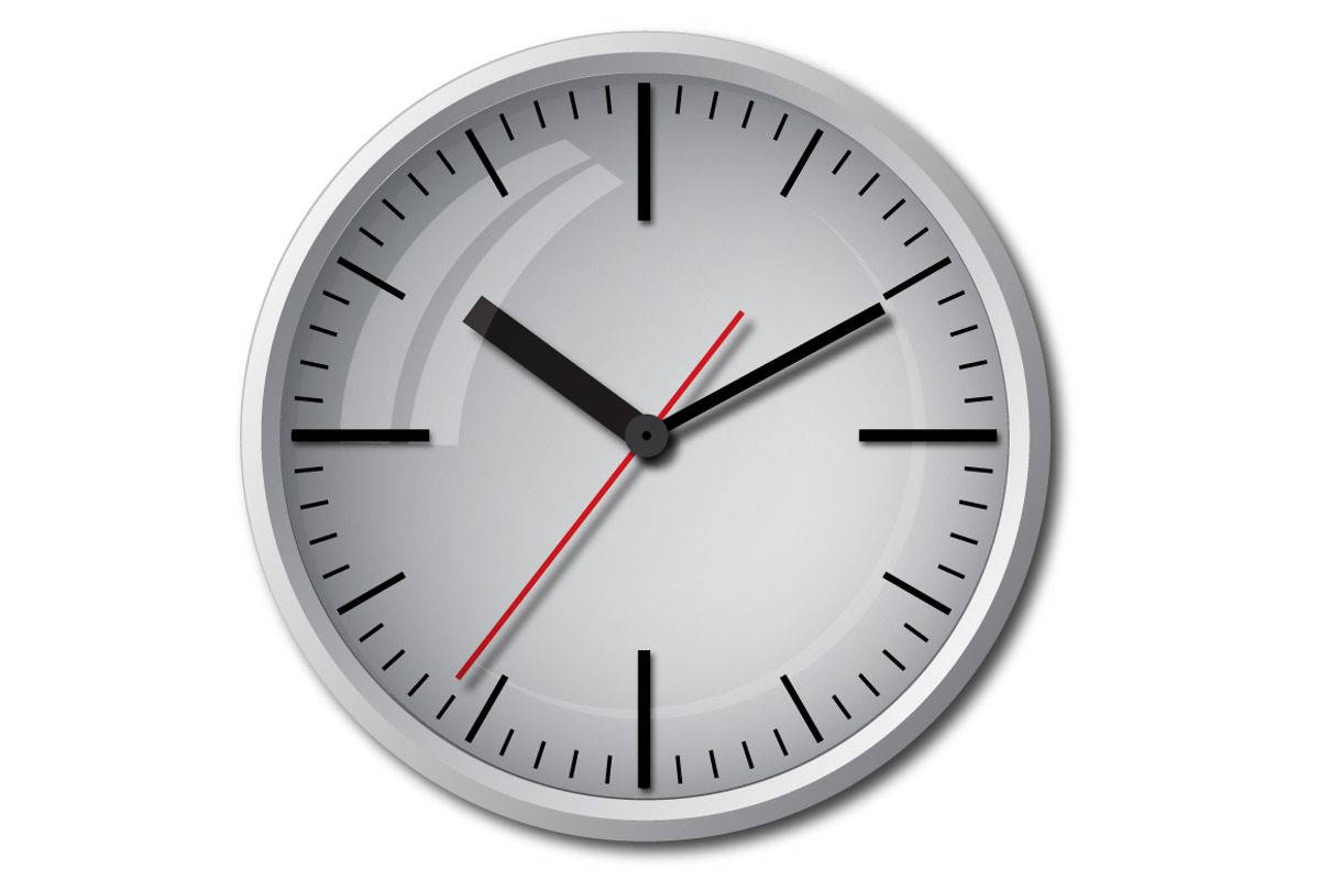 Wall mounted digital clock. preview 4