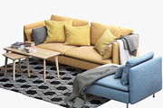 6 sofa set 3d model, a Furniture 3D Model by 3dmitruk (Thumbnail 50 of 61)