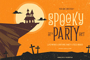 The Zukones Halloween Font, a Serif Font by alit design (Thumbnail 3 of 16)