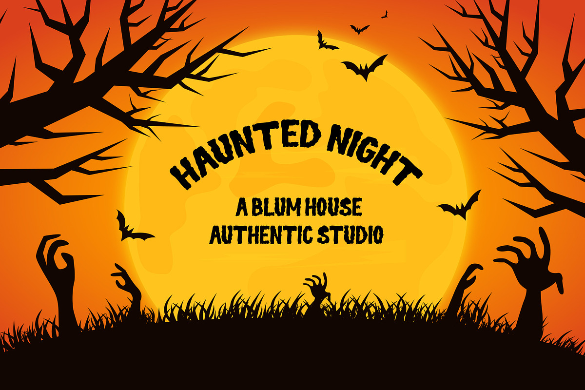 Spooky Hallowen, a Font by Authentic Studio (Photo 8 of 9)