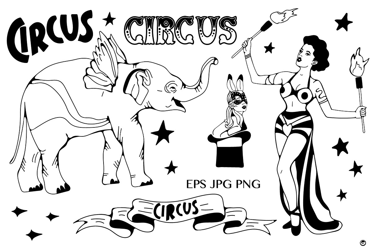 Circus, a Person Illustration by Olillia (Photo 4 of 4)