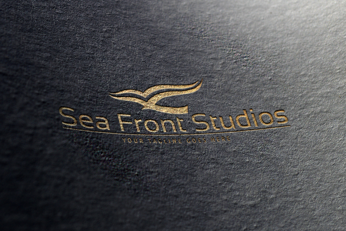 Sea Front Studios Logo, a Branding & Logo Template by k-project design (Photo 4 of 5)