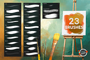 Traditional Oils for Procreate, a Brush Add-On by Mels Brushes (Thumbnail 2 of 8)