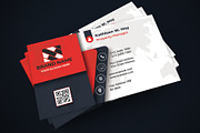Simple Clean Card Layout, a Business Card Template by Mohammad Sarfaraz (Thumbnail 2 of 7)