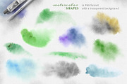 Green leaves. Graphic Set., a Decorative Illustration by LeiaSW (Thumbnail 8 of 9)