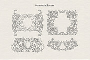 Baroque Floral Ornaments, a Decorative Illustration by heyXeni (Thumbnail 9 of 11)