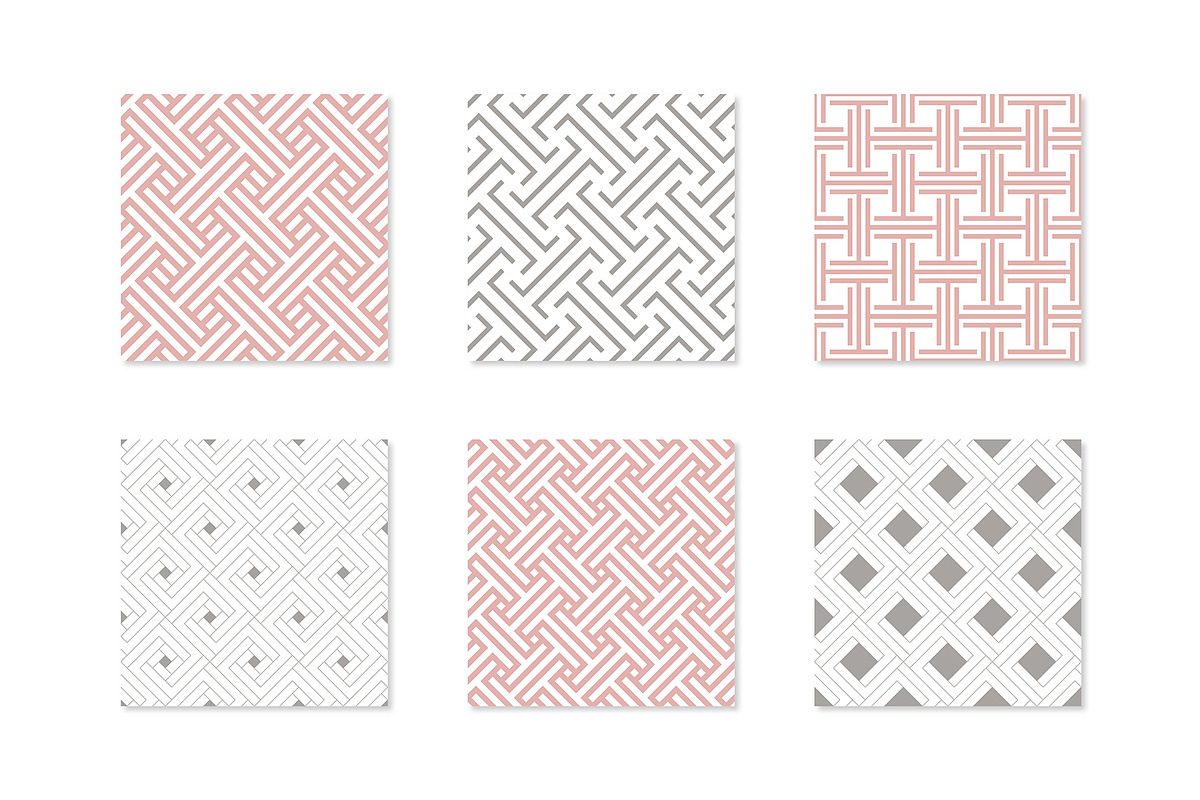Square Collection. Patterns & Shapes, a Pattern Graphic by Curly_Pat (Photo 5 of 12)