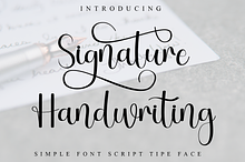 SignatureHandwriting