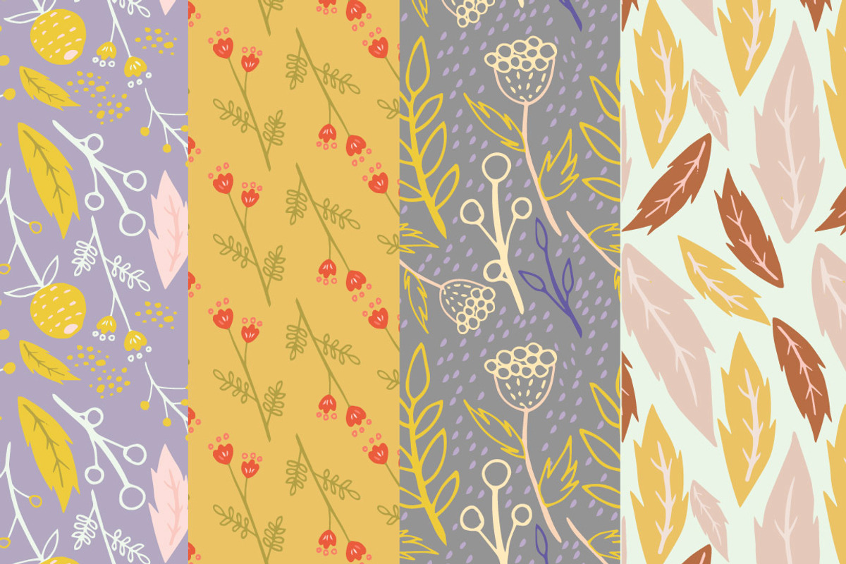 Lovely Garden-Elements & Patterns, a Pattern Graphic by JM_Graphics (Photo 5 of 5)