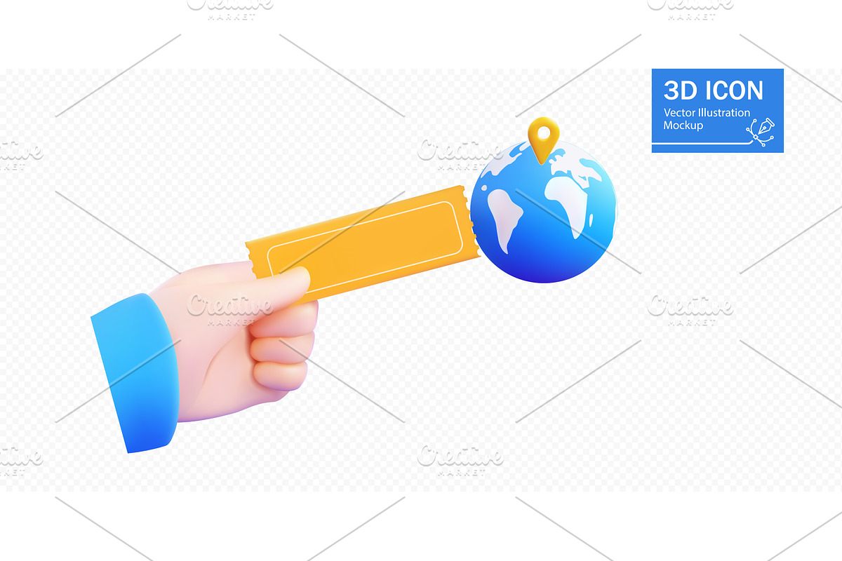 Vibrant 3D vector illustration of a, a Transportation Illustration by ZinetroN