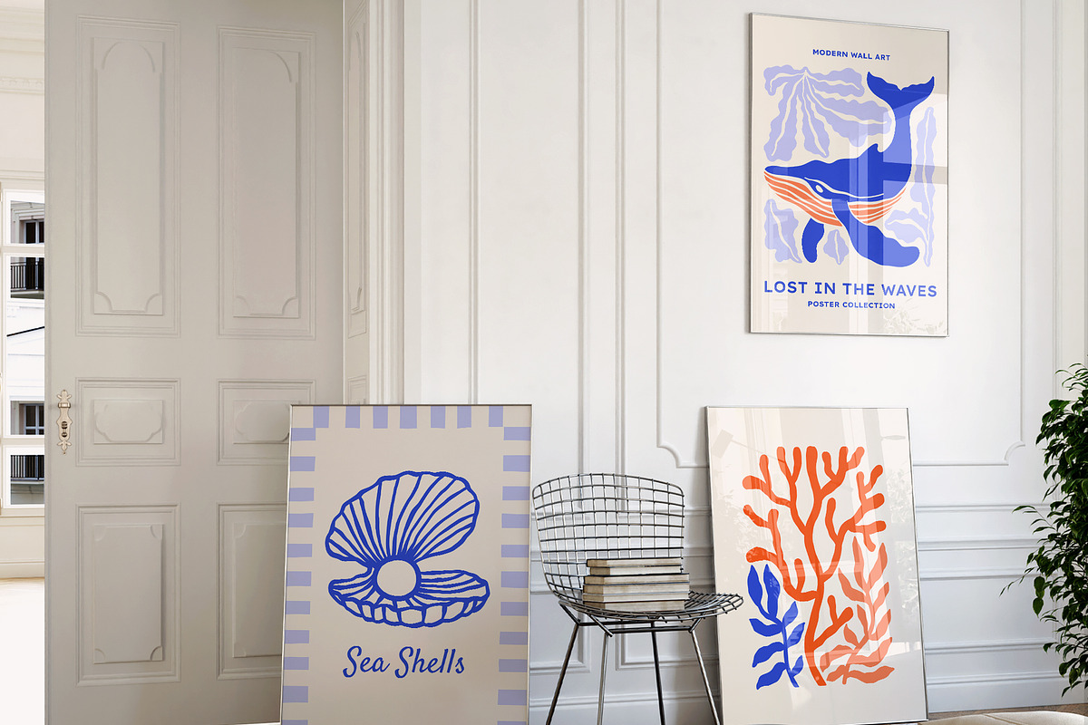 Ocean Gallery Vector Print Creator, an Object Graphic by ArtFM (Photo 7 of 17)