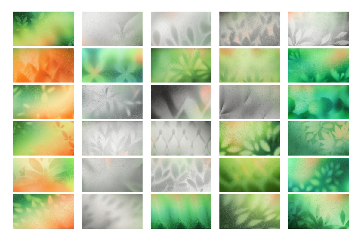 Natural Floral Gradient Backgrounds, a Background Graphic by Nocturnal Wolf (Photo 10 of 14)