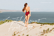 Cassavania - Signature with Ligature, a Script Font by Dirtytemp Studio (Thumbnail 10 of 17)