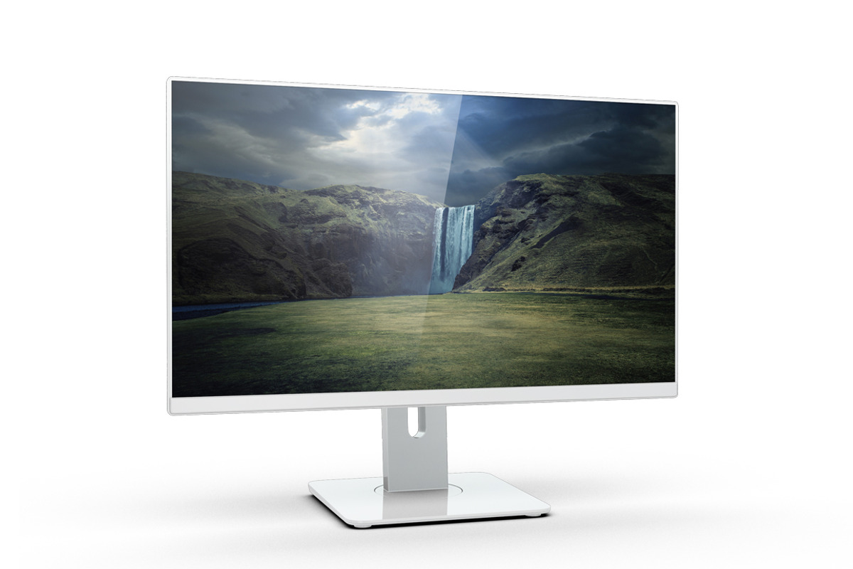 Monitor U2414h Mockup, a Product Mockup by PixelMockup (Photo 4 of 14)