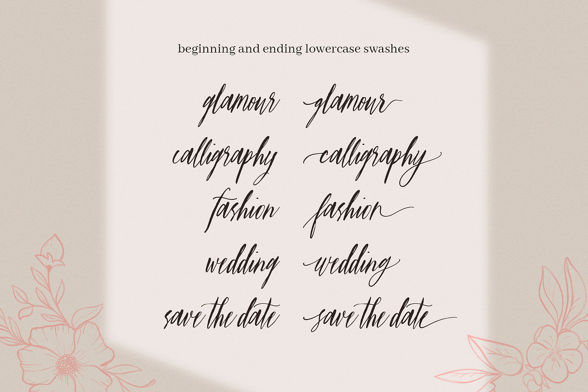The Bloomington Font, a Script Font by Ivan Rosenberg (Photo 10 of 12)