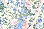 Grandmillennial Seamless Patterns, a Texture Illustration by Dream Creation (Thumbnail 2 of 5)