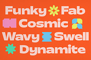 Bugky Groft - Bold Retro Sans, a Sans Serif Font by timelesstype.co (Thumbnail 7 of 15)