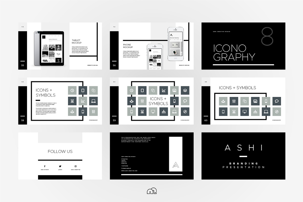 Brand Keynote - Ashi, a Presentation Template by bilmaw creative (Photo 8 of 8)