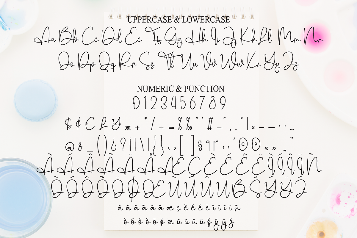 Baby Notebook | Script Font, a Handwritten Font by Scratchones (Photo 7 of 8)