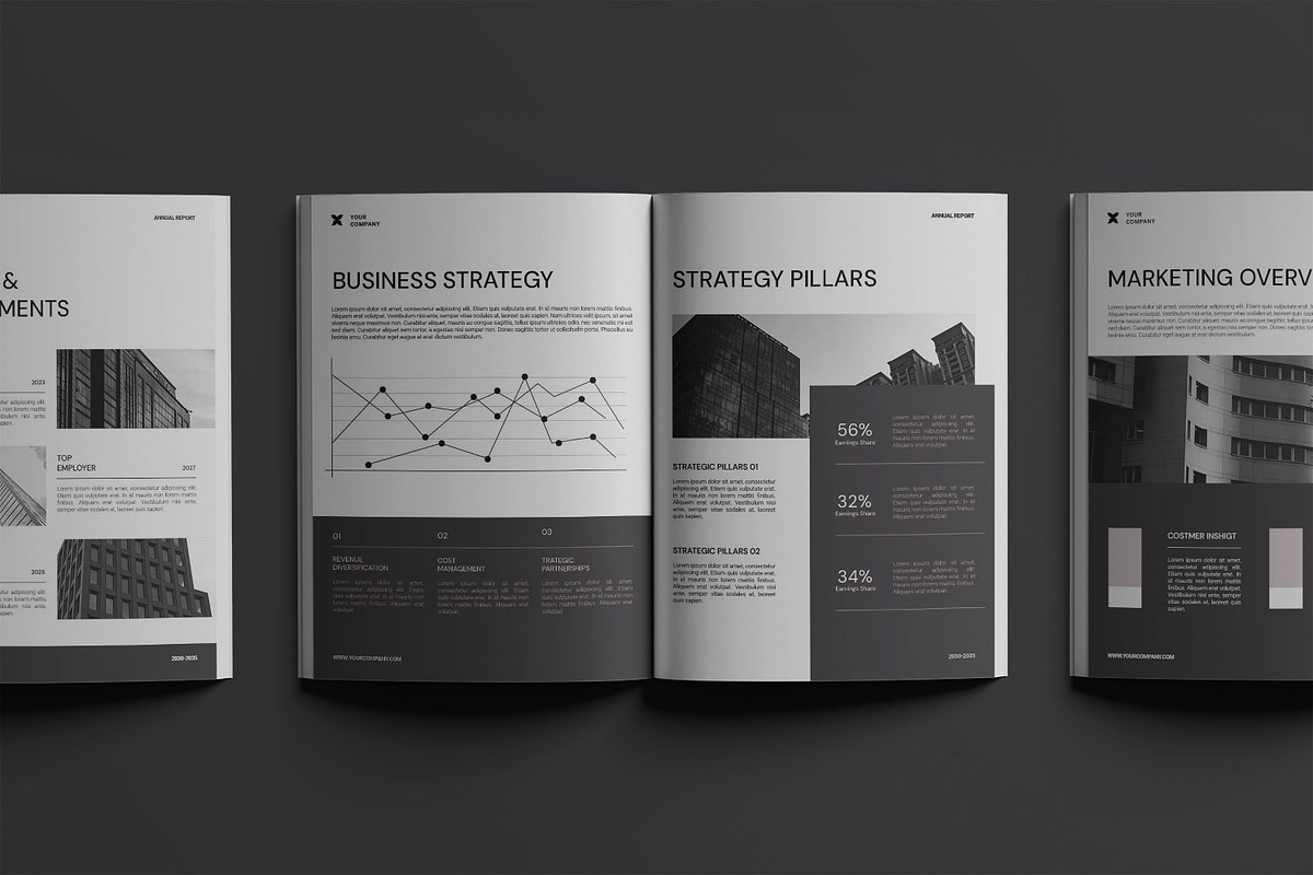 Annual Report Template preview 4