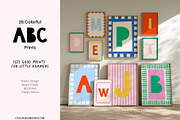 Joyful ABC Poster Prints, a Decorative Illustration by Lisa Jasmin Bauer (Thumbnail 1 of 8)
