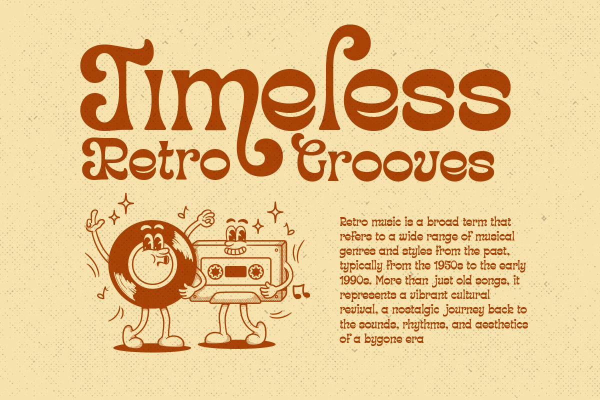 Marklier - Stylish Retro Font, a Serif Font by RagamKata (Photo 2 of 10)